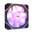 darkFlash DM12 Reverse Pro 120mm ARGB PWM 反葉 Case Fan - Black 黑色 (TH-DM12RBP)