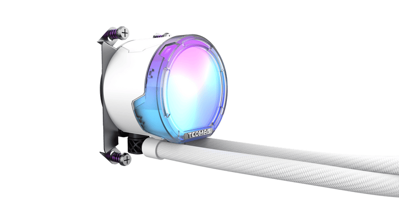 TCOMAS SJ-A080 (INTEL) 360mm ARGB White CPU Liquid Cooler (TH-T0803IW)