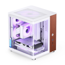JONSBO TK-0 White 白色 曲面玻璃全景 ITX Case