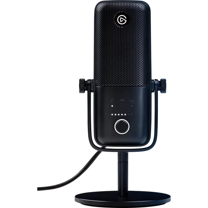 [Elgato New Year Promotion] Elgato Wave:3 24-bits 96kHz Premium Black Black Premium USB Condenser Microphone (CO-EL-WAVE:3) 