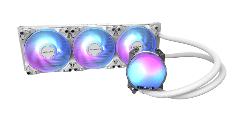 TCOMAS SJ-A080 INTEL 360mm ARGB White CPU Liquid Cooler (TH-T0803IW)