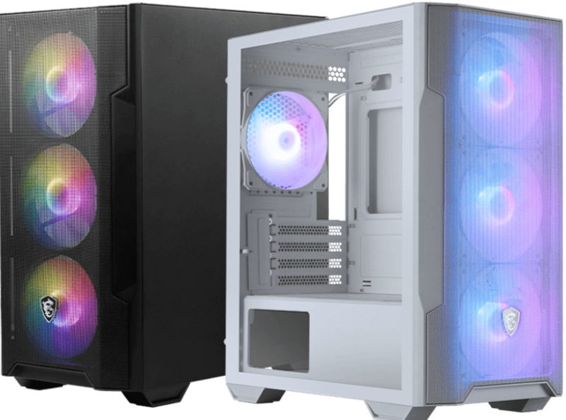 MSI MAG FORGE M100R WHITE 白色 Micro ATX Tower Case (CA-MAFM10W)