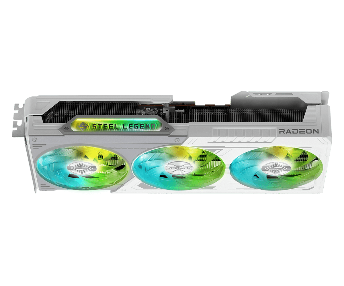 ASRock Radeon RX 9070 XT STEEL LEGEND 16GB GDDR6 (RX9070XT-STEEL-LEGEN