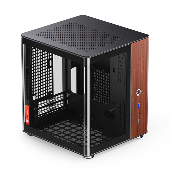 JONSBO TK-0 Black 黑色 曲面玻璃全景 ITX Case