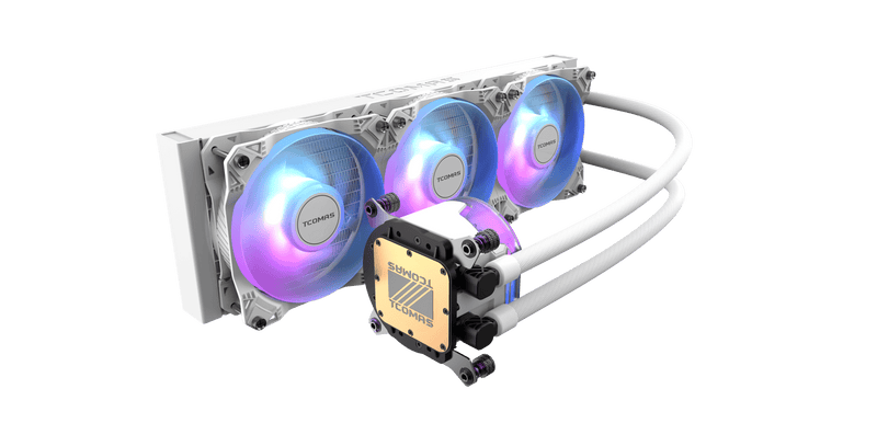 TCOMAS SJ-A080 INTEL 360mm ARGB White CPU Liquid Cooler (TH-T0803IW)