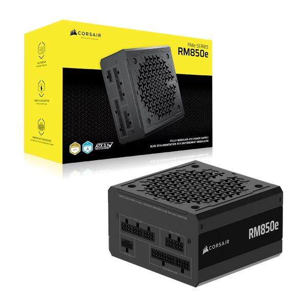 CORSAIR 850W RM850E-PCIE5.1 ATX3.1 80Plus Gold Full Modular Power Supply (CP-9020296-UK)