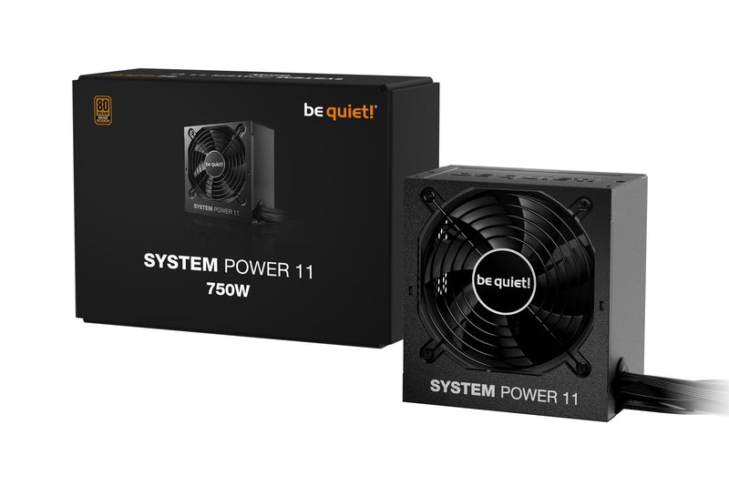 BE QUIET! 750W SYSTEM POWER 11 ATX 3.1 80Plus Bronze Power Supply (PS-BS1U75B)