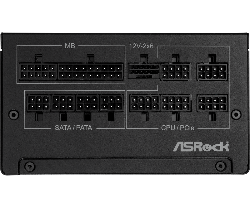 ASRock Steel Legend 1000W 80Plus Gold ATX3.1 PCIe5.1 Power Supply (AS-PS-SL-1000G)