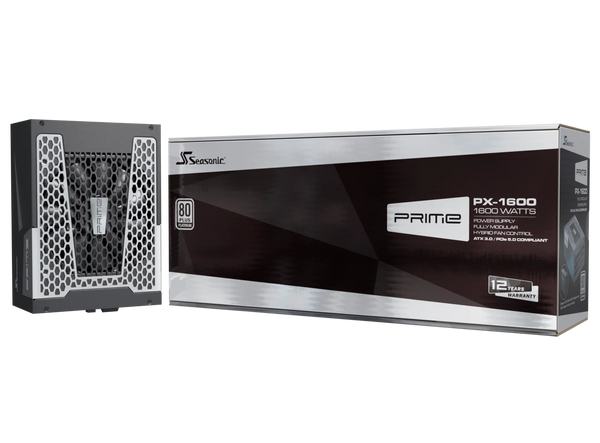 Seasonic 1600W PRIME PX-1600 ATX3 (PCIe5.1) 80Plus Platinum Full Modular Power Supply