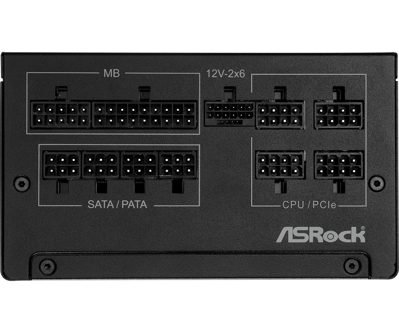 ASRock Steel Legend 750W 80Plus Gold ATX3.1 PCIe5.1 Power Supply (AS-PS-SL-750G)