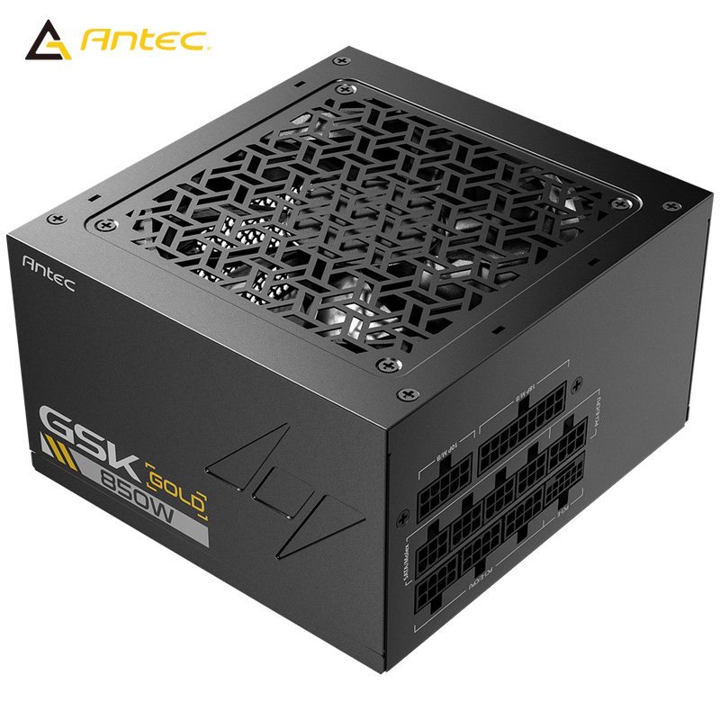ANTEC 850W GOLD STRIKE GSK850 ATX 3.1 80Plus Gold Power Supply (GSK850-GB)