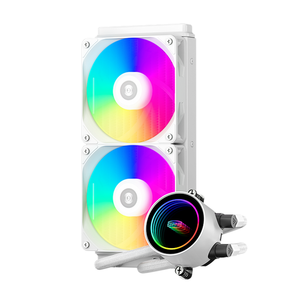 PCCOOLER DA240 ARGB White 白色 240mm Liquid CPU Cooler