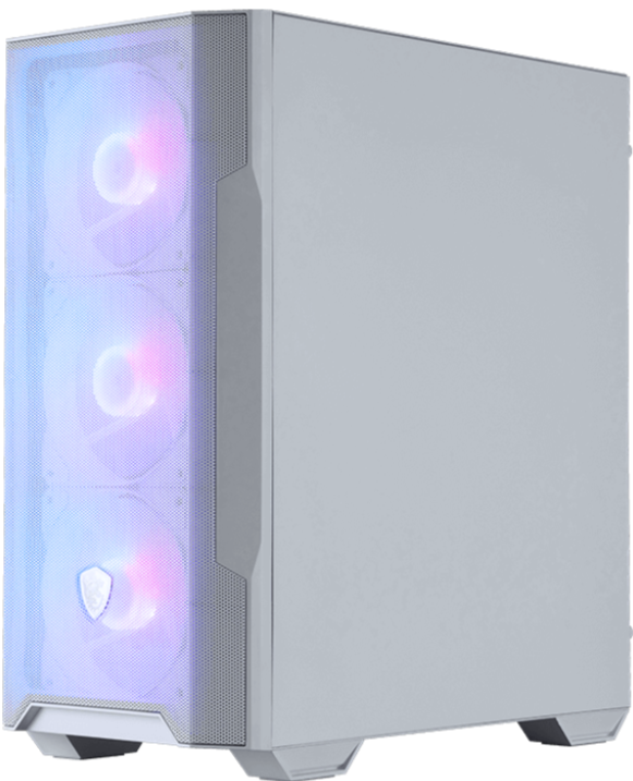 MSI MAG FORGE M100R WHITE 白色 Micro ATX Tower Case (CA-MAFM10W)