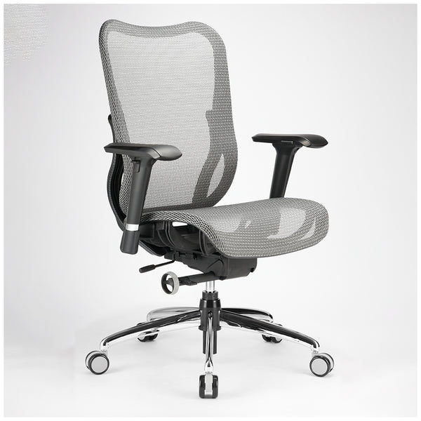 I-Rocks T06 (Matte Silver Grey) Ergonomic Mesh Chair - GC-T06GR (direct delivery from agent) 