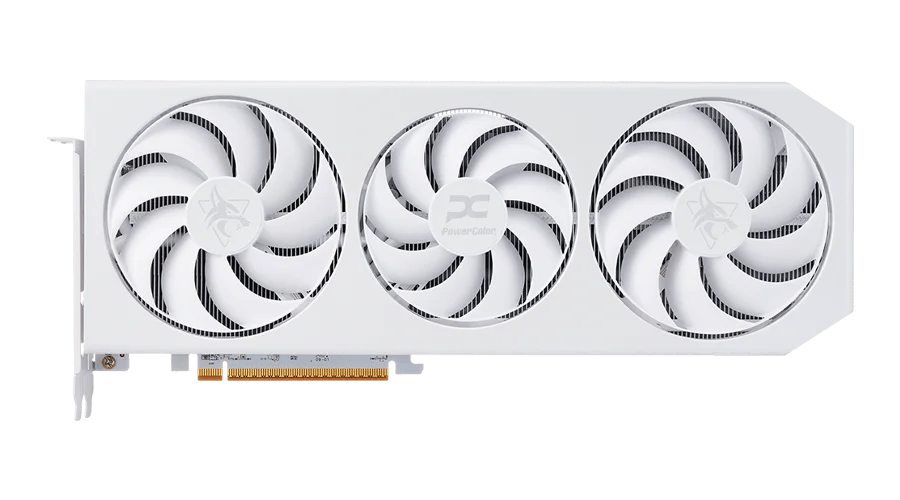 POWERCOLOR Radeon RX 9070 XT HELLHOUND WHITE 16GB GDDR6 (RX9070XT-HELL POWERCOLOR Radeon RX 9070 XT HELLHOUND WHITE 16GB GDDR6 (RX9070XT-HELL