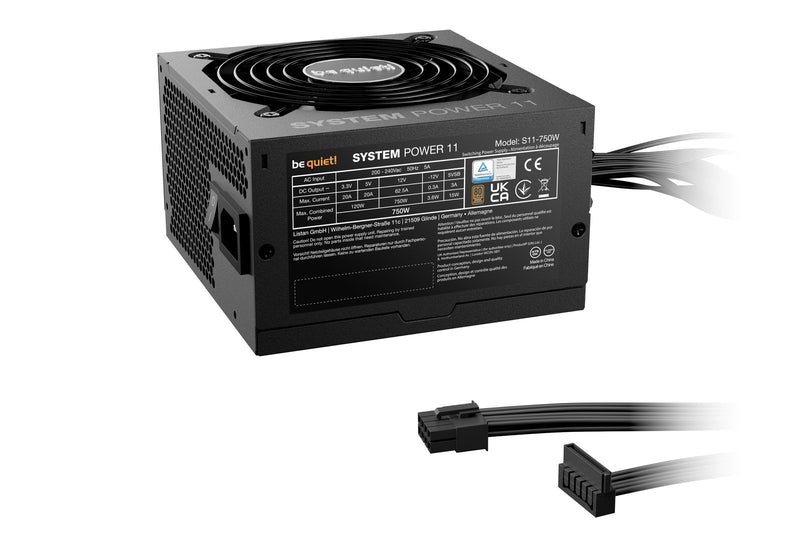 BE QUIET! 750W SYSTEM POWER 11 ATX 3.1 80Plus Bronze Power Supply (PS-BS1U75B)