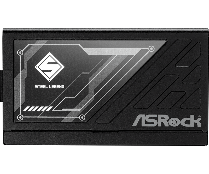 ASRock Steel Legend 750W 80Plus Gold ATX3.1 PCIe5.1 Power Supply (AS-PS-SL-750G)