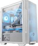 MSI MAG FORGE M100R WHITE 白色 Micro ATX Tower Case (CA-MAFM10W)