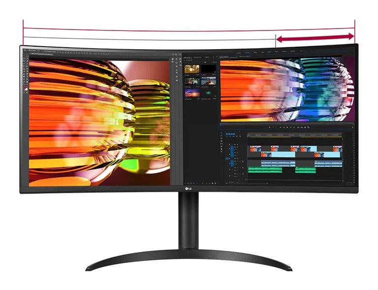 LG 34" 34WP65C-B/EP 160Hz 2560x1080 VA (21:9) Curved Gaming Monitor