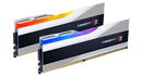 G.SKILL 32GB Kit (2x16GB) Trident Z5 RGB Silver 銀色 F5-8000J3848H16GX2-TZ5RS DDR5 8000MHz CL38 Memory