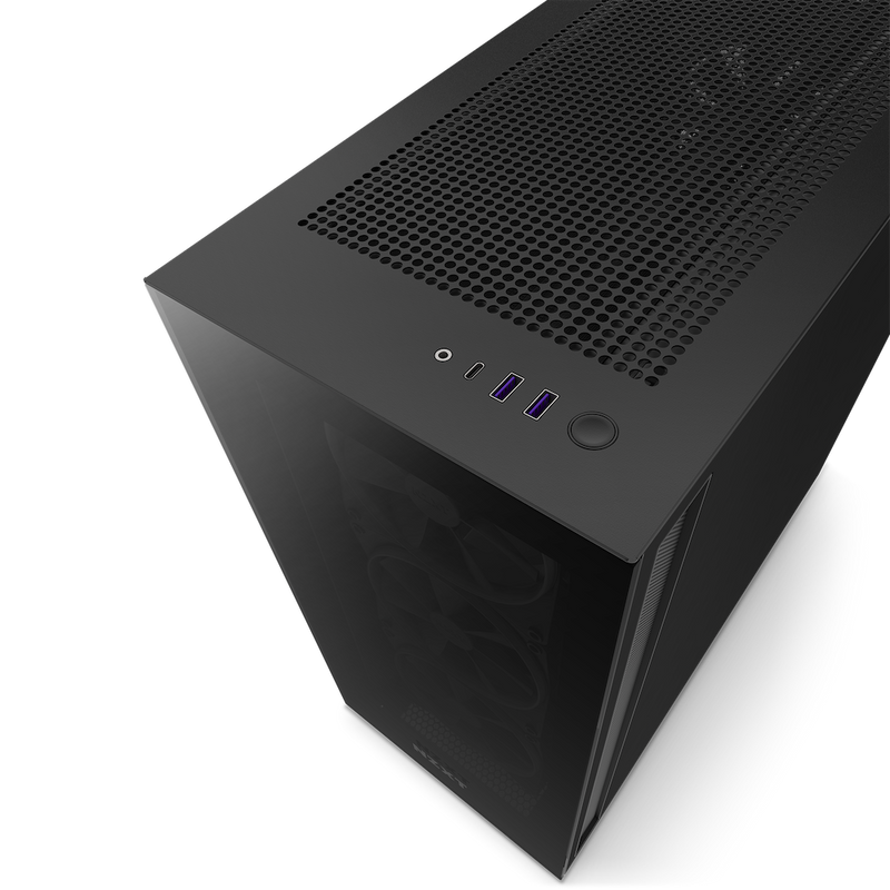 NZXT H7 ELITE BLACK ARGB Mid-Tower Case (CM-H71EB-01)