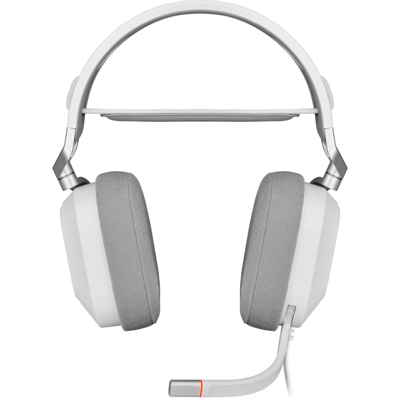 Corsair HS80 RGB WIRELESS Premium Gaming Headset with Spatial Audio — White CA-9011236-AP