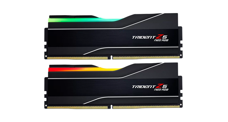 G.SKILL 32GB Kit (2x16GB) Trident Z5 Neo RGB F5-6000J3038F16GX2-TZ5NR DDR5 6000MHz Memory AMD EXPO
