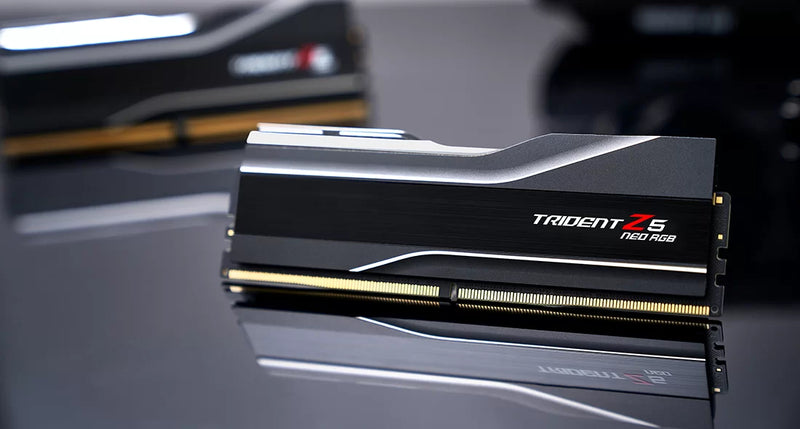 G.SKILL 32GB Kit (2x16GB) Trident Z5 Neo RGB Black F5-6000J3038F16GX2-TZ5NR DDR5 6000MHz Memory AMD EXPO