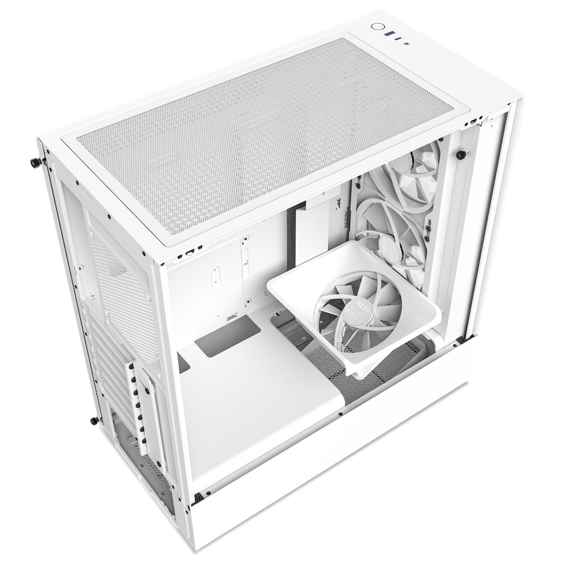 NZXT H5 ELITE Matte White 啞光白色 ARGB Tempered Glass ATX Case CC 