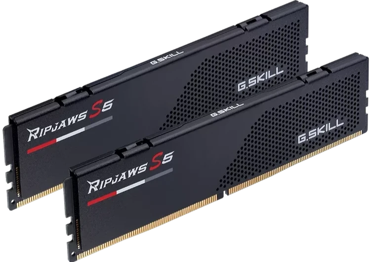 G.SKILL 32GB Kit (2x16GB) Ripjaws S5 Black 黑色 F5-6400J3239G16GX2-RS5K DDR5 6400MHz CL32 Memory