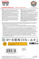 SanDisk 64GB Extreme SD Card (CL10 V30 UHS-I U3 4K UHD 180MB/s) SDSDXV2-064G-GNCIN 772-4533