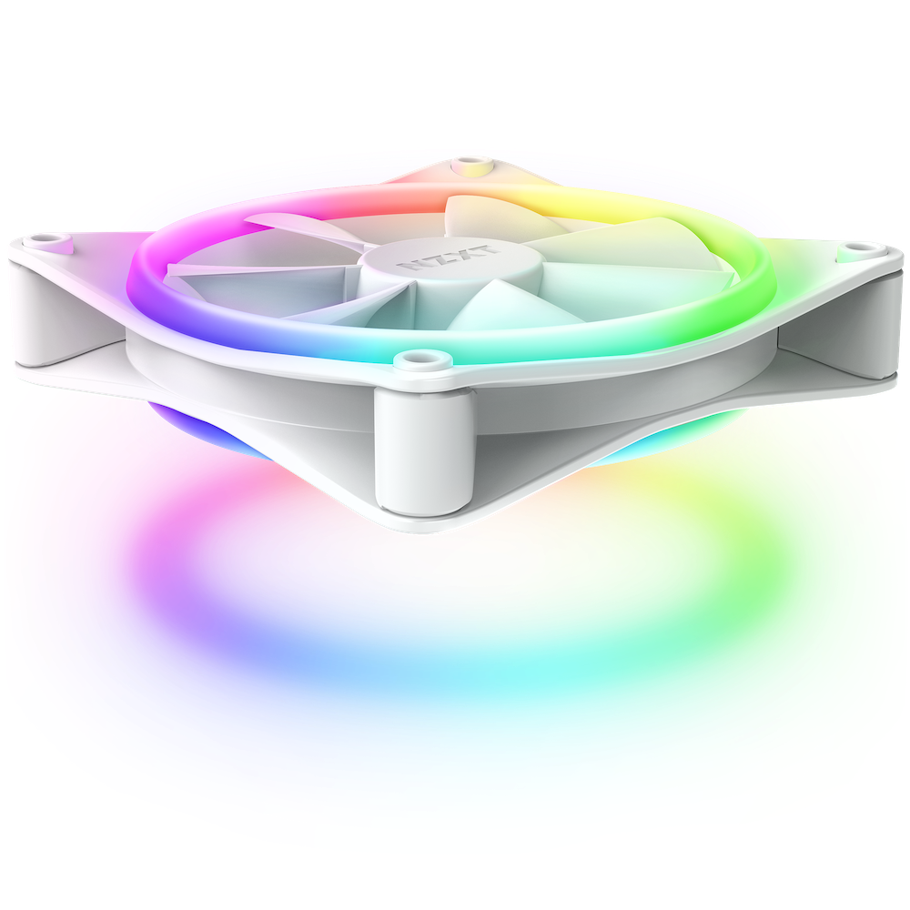 NZXT F120 RGB DUO WHITE 白色 12cm Case Fan RF-D12SF-W1