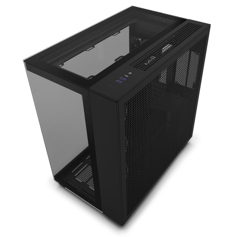 NZXT H9 ELITE Matte Black 啞光黑色 ARGB Tempered Glass ATX Case CM-H91EB-01