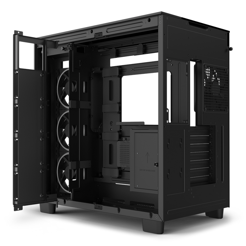 NZXT H9 ELITE Matte Black 啞光黑色 ARGB Tempered Glass ATX Case CM-H91EB-01