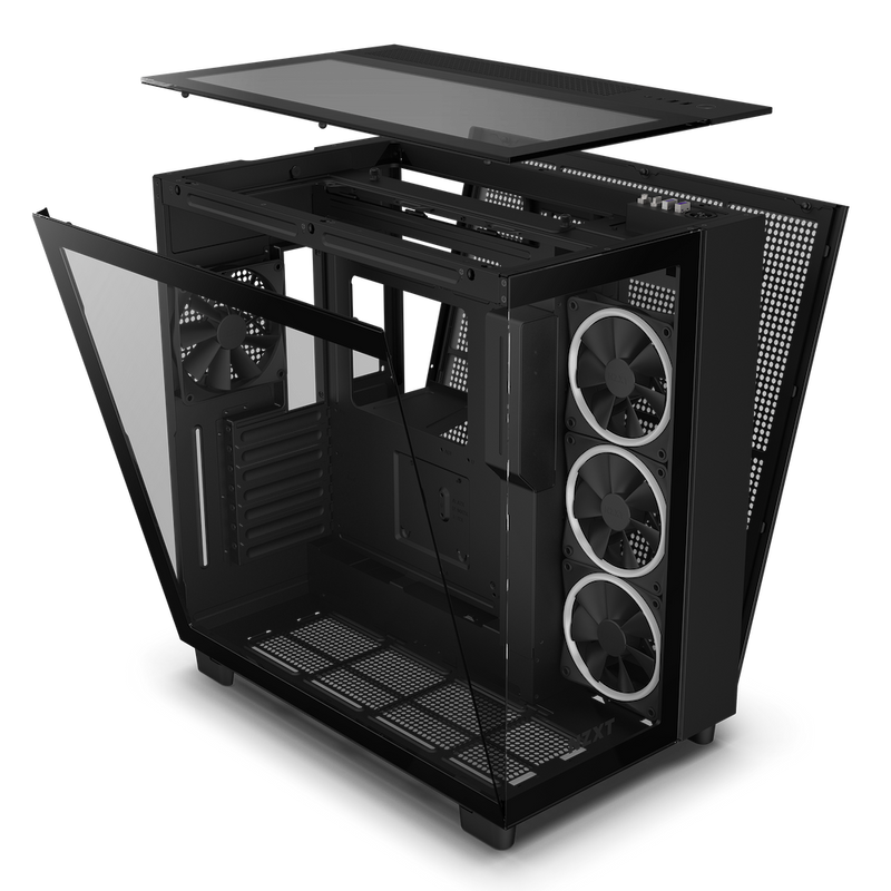 NZXT H9 ELITE Matte Black 啞光黑色 ARGB Tempered Glass ATX Case CM-H91EB-01