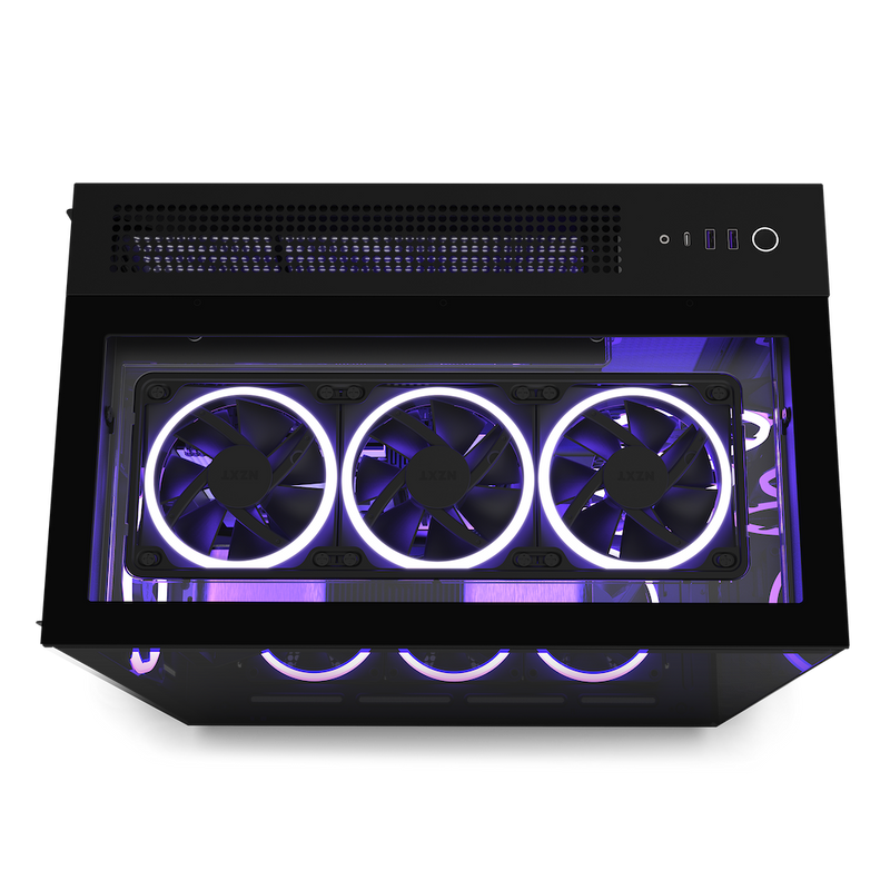 NZXT H9 ELITE Matte Black 啞光黑色 ARGB Tempered Glass ATX Case CM-H91EB-01