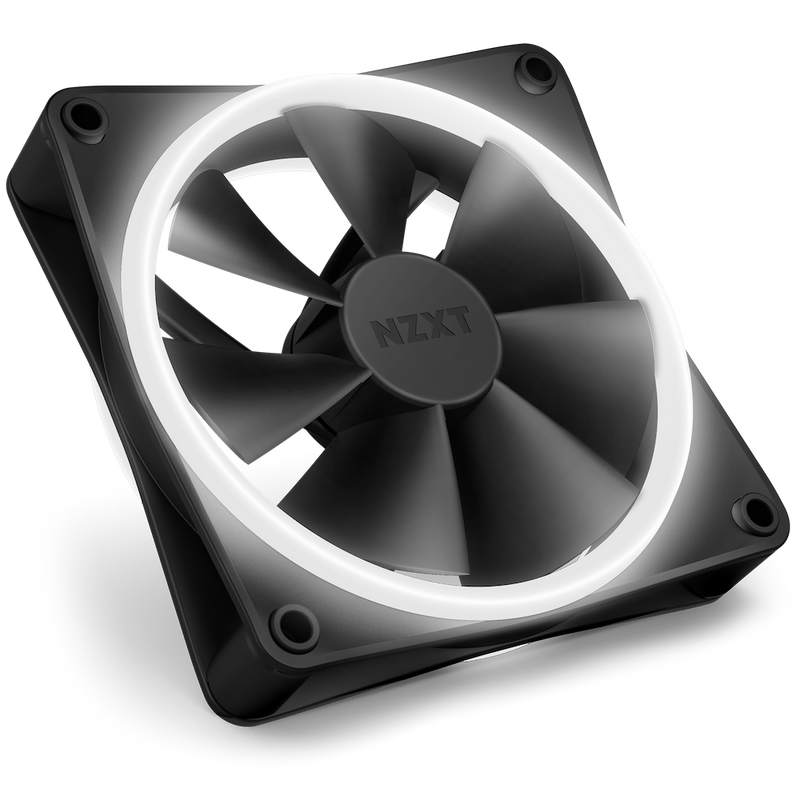NZXT F120 RGB DUO Triple Pack 3xFan Kit with RGB Controller NZXT F120 RGB DUO Triple Pack 3xFan Kit with RGB Controller