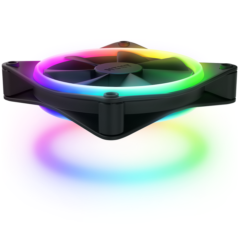NZXT F120 RGB DUO Triple Pack 3xFan Kit with RGB Controller 三風扇組合附控制器 12cm Case Fan RF-D12TF-B1