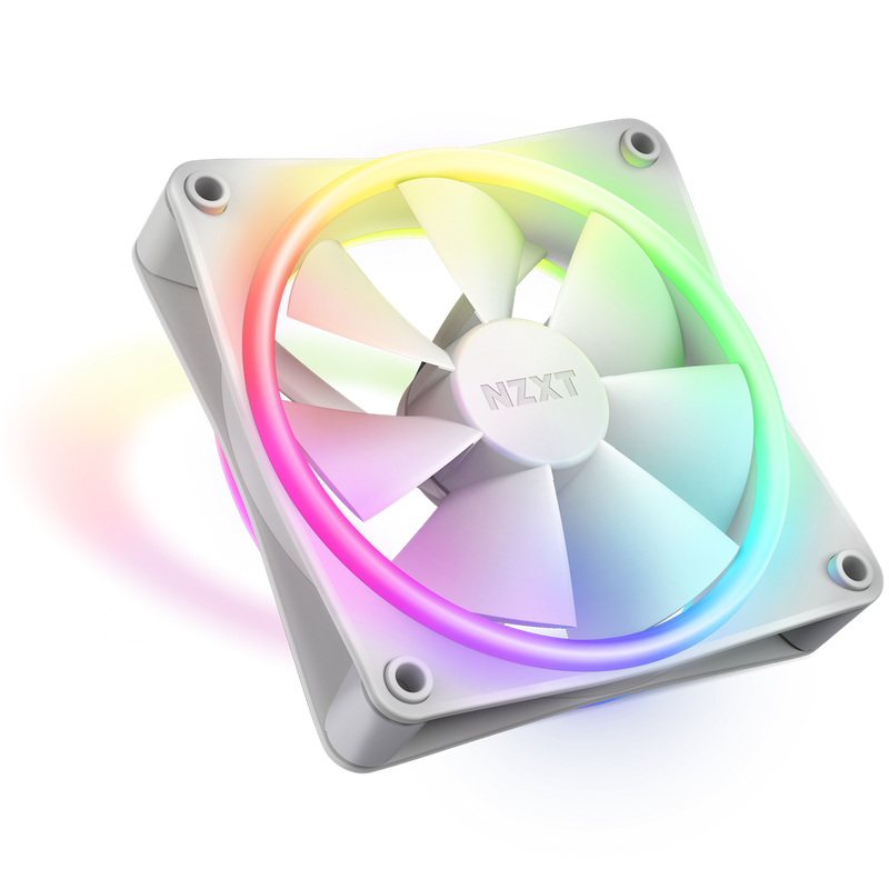 NZXT F120 RGB DUO WHITE 白色 12cm Case Fan RF-D12SF-W1