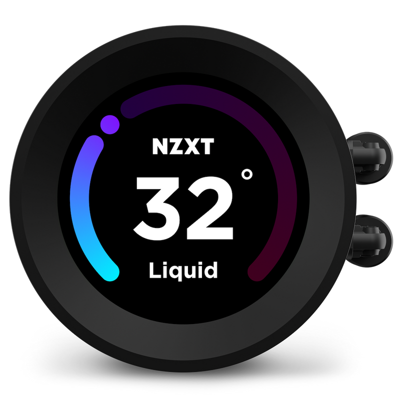 NZXT Kraken Elite 360 with LCD Display 360mm Liquid CPU Cooler RL-KN36E-B1