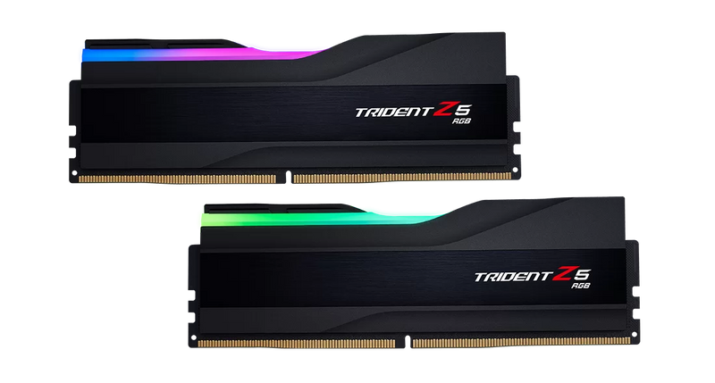 G.SKILL 48GB Kit (2x24GB) Trident Z5 RGB Black F5-6800J3446F24GX2-TZ5RK DDR5 6800MHz Memory
