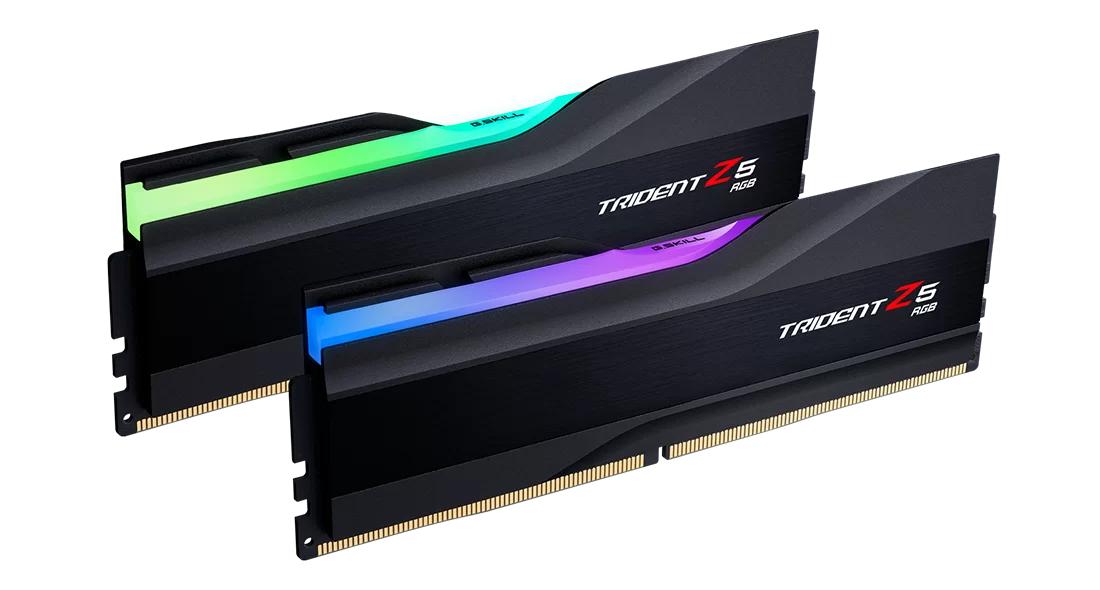 G.SKILL 32GB Kit (2x16GB) Trident Z5 RGB Black 黑色 F5 G.SKILL 32GB Kit (2x16GB) Trident Z5 RGB Black 黑色 F5