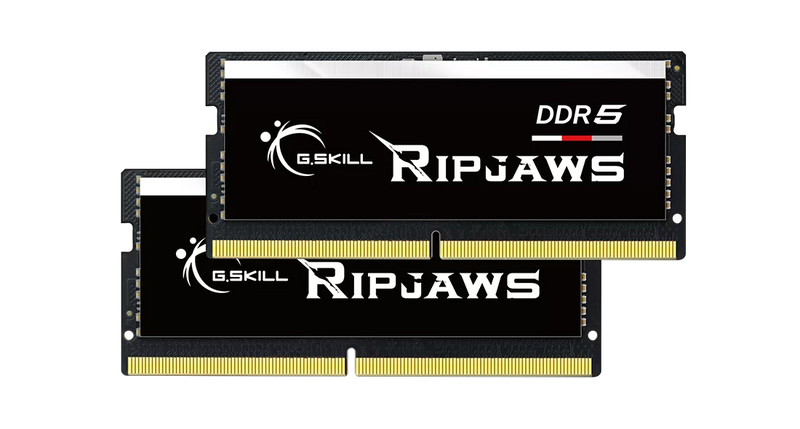 G.SKILL Ripjaws DDR5 SODIMM 64GB Kit (2x32GB) DDR5 5600MHz F5-5600S4040A32GX2-RS Memory