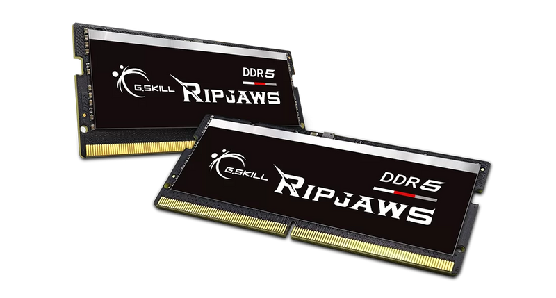 G.SKILL Ripjaws DDR5 SODIMM 64GB Kit (2x32GB) DDR5 5600MHz F5-5600S4040A32GX2-RS Memory
