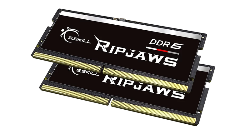 G.SKILL Ripjaws DDR5 SODIMM 64GB Kit (2x32GB) DDR5 5600MHz F5-5600S4040A32GX2-RS Memory