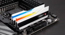 G.SKILL 64GB Kit (2x32GB) Trident Z5 RGB White 白色 F5-6400J3239G32GX2-TZ5RW DDR5 6400MHz CL32 Memory *價錢請查詢