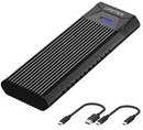 UNITEK S1203ABK SolidForce Lite USB-C to NVMe M.2 SSD 10Gbps Hard Drive Enclosure 785-2626