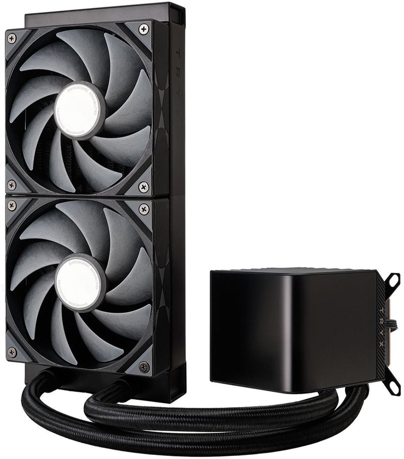 [Promotion] TRYX PANORAMA 240 Black Black 240mm L-shaped AMOLED Screen Liquid CPU Cooler TH-TPAN24 