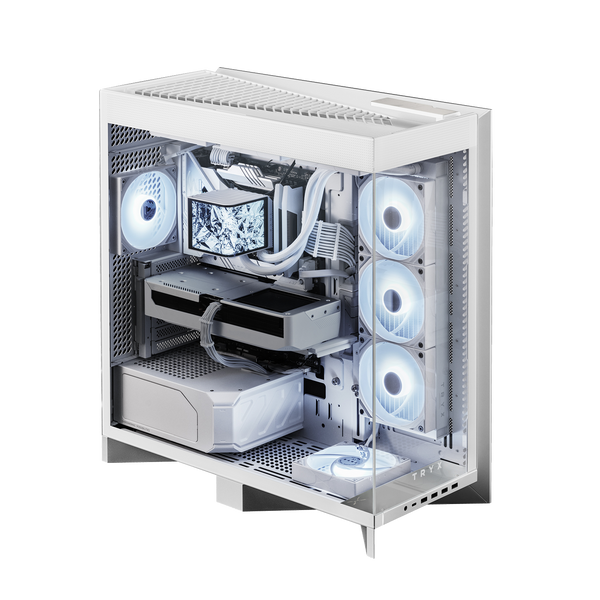 TRYX LUCA L70 White 白色 270° 全景 Mid-tower E-ATX PC Case CA-TL70W