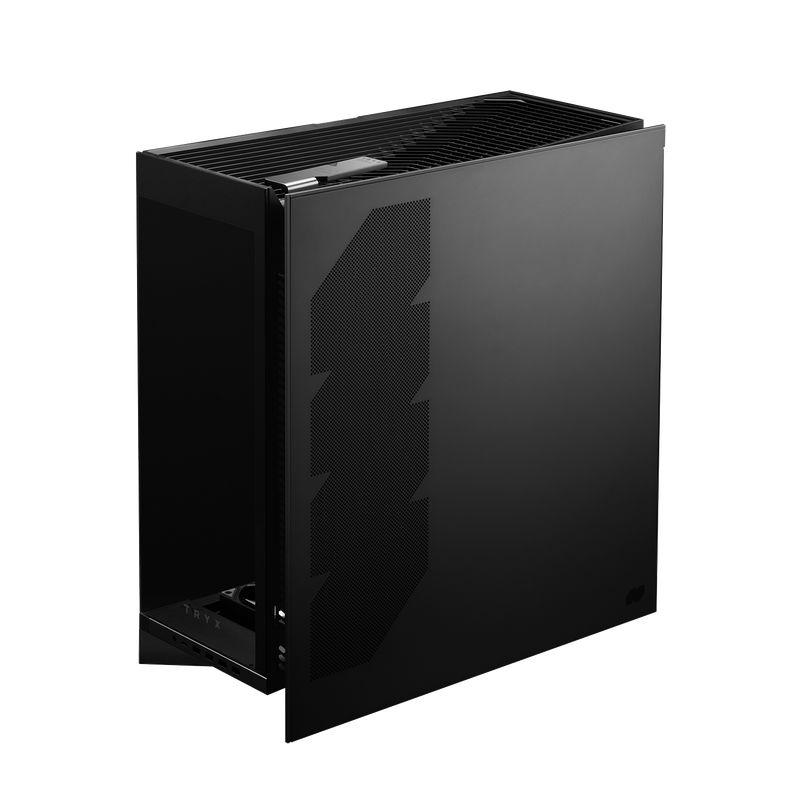 TRYX LUCA L70 Black Black 270° Panoramic Mid-tower E-ATX PC Case CA-TL70B 